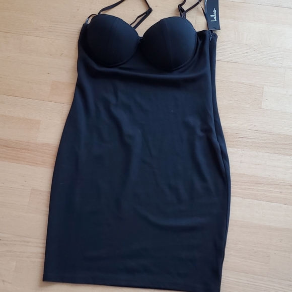 NEW! Lulu's Bodycon Corset Mini Dress - Picture 1 of 4